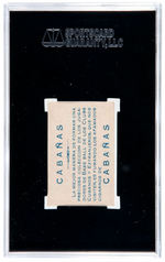 1909 CABANAS ALFREDO CABRERA  SGC 30 GOOD 2 (RICHARD MERKIN COLLECTION).