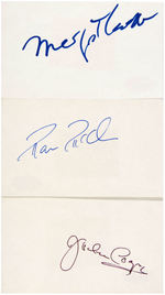 "SUPERMAN" MOVIE AUTOGRAPH LOT INCLUDING CHRISTOPHER REEVE.