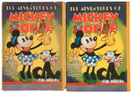 "THE ADVENTURES OF MICKEY MOUSE BOOK NUMBER 2" HARDCOVER WITH DUST JACKET.