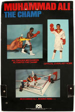"MUHAMMAD ALI - THE CHAMP" BOXING MEGO ACTION FIGURE IN ORIGINAL PACKAGING.