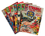 "STRANGE TALES" LOT OF 10 OF ISSUES FROM 139 TO 170.