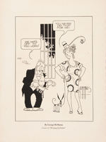 “70TH ANNIVERSARY OF JOHN T. McCUTCHEON" COMM. BOOK/PROGRAM W/SPECIALTY ART BY FAMOUS CARTOONISTS.