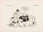“70TH ANNIVERSARY OF JOHN T. McCUTCHEON" COMM. BOOK/PROGRAM W/SPECIALTY ART BY FAMOUS CARTOONISTS.