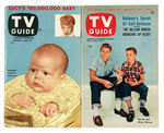 "TV GUIDE" FIRST AND EARLY ISSUE PAIR.