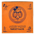 "MICKEY MOUSE TARGET GAME" BOXED/RARE VARIETY.