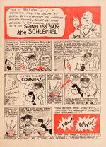 "SUN FUN KOMIKS NUMBER ONE" 1939 SATIRICAL COMIC BOOK.