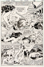"WONDER WOMAN" JOSE DELBO ORIGINAL COMIC BOOK PAGE ART.