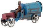 COVERED TRUCK TIN LITHO PENNY TOY.