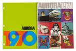 1970s AURORA RETAILER'S CATALOGS LOT OF FOUR.
