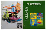 1970s AURORA RETAILER'S CATALOGS LOT OF FOUR.