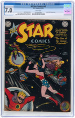 "ALL STAR COMICS" #45 FEBRUARY-MARCH 1949 CGC 7.0 FINE/VF.
