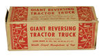 "MARX GIANT REVERSING TRACTOR TRUCK" WIND-UP.