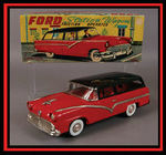 LARGE BOXED FORD 1956 TWO-DOOR STATION WAGON BY BANDAI.