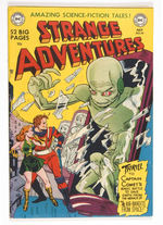 STRANGE ADVENTURES #10 JULY 1951 DC COMICS.