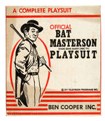 "OFFICIAL BAT MASTERSON" BOXED PLAY SUIT.