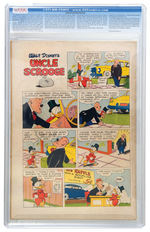 FOUR COLOR #386 (FIRST UNCLE SCROOGE) FEBRUARY 1952 CGC 5.0 OFF-WHITE TO WHITE PAGES.