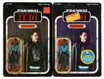 "STAR WARS: RETURN OF THE JEDI" CARDED ACTION FIGURE TRIO.