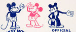 "MICKEY MOUSE CANDY BAR" EARLY AND RARE WRAPPER.