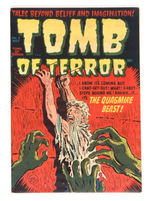 TOMB OF TERROR #2 JULY 1952 HARVEY PUBLICATIONS HARVEY FILE COPY.
