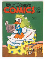 WALT DISNEY COMICS AND STORIES #18  MARCH 1942 DELL PUBLISHING.