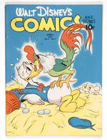 WALT DISNEY COMICS AND STORIES #19 APRIL 1942 DELL PUBLISHING.