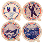 "AMERICA'S FIGHTING FORCES" DIXIE LID SET.
