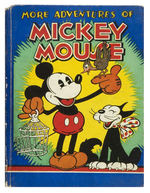"MORE ADVENTURES OF MICKEY MOUSE" HARDCOVER.
