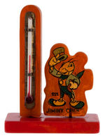 "JIMINY CRICKET" CATALIN PLASTIC THERMOMETER.