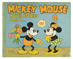 "MICKEY MOUSE MOVIE STORIES BOOK 2" HARDCOVER.