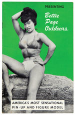 “BETTIE PAGE OUTDOORS” PIN-UP BOOKLET.