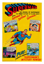 "SUPERMAN GOLDEN RECORDS" BOXED SET WITH NEEDLECRAFT FRAMED PICTURE.