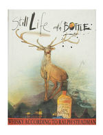 "STILL LIFE WITH BOTTLE" RALPH STEADMAN SIGNED BOOK.