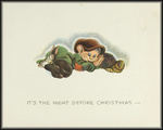 DISNEY STUDIO CHRISTMAS CARD FOR 1938.