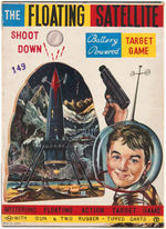 "THE FLOATING SATELLITE BATTERY POWERED TARGET GAME."