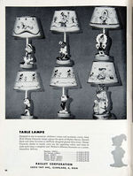 "WALT DISNEY CHARACTER MERCHANDISE 1947-1948" EXCEPTIONAL RETAILERS CATALOG.