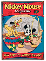 "MICKEY MOUSE MAGAZINE" VOL. 1 NO. 11 AUGUST, 1936.