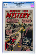 "JOURNEY INTO MYSTERY" #88 JANUARY 1963 CGC 5.0 VG/FINE.