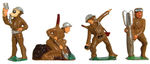 MANOIL SOLDIERS LOT OF 8.