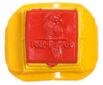 HOWDY DOODY JACK-IN-THE-BOX RING RED TOP VARIETY.