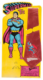 “SUPERMAN TIE” ON PUNCH-OUT DISPLAY CARD.