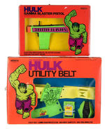 "THE INCREDIBLE HULK" BOXED TOY PAIR.