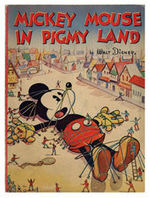"MICKEY MOUSE IN PIGMY LAND" SOFTCOVER.