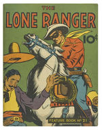 "THE LONE RANGER" FEATURE BOOK NUMBER 21.