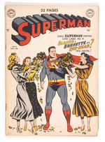 SUPERMAN #61 NOVEMBER DECEMBER 1949 DC COMICS.