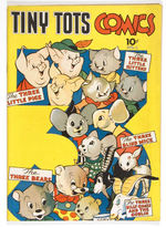 TINY TOTS COMICS #1 1943 DELL PUBLISHING VANCOUVER COPY.