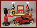 "LINCOLN HIGHWAY" EARLY CAR AND ACCESSORY SET.