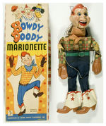 HOWDY DOODY GOOGLE-EYED BOXED MARIONETTE BY PETER PUPPET PLAYTHINGS .