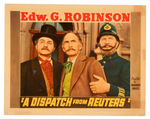 "JAMES CAGNEY/EDW. G. ROBINSON" EARLY 1940s ORIGINAL RELEASE LOBBY CARD PAIR.