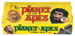 "PLANET OF THE APES" GUM CARDS DISPLAY BOX AND GAI GRADED PACKS.