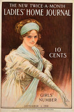 “THE LADIES’ HOME JOURNAL” 1910 BOUND VOLUME PAIR.